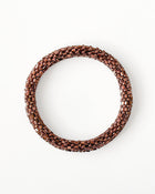 Bracelet népalais #41 (marron glacé)