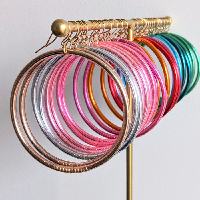 Boucles d'oreilles bouddhistes