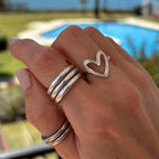 Bague Charline - argentée