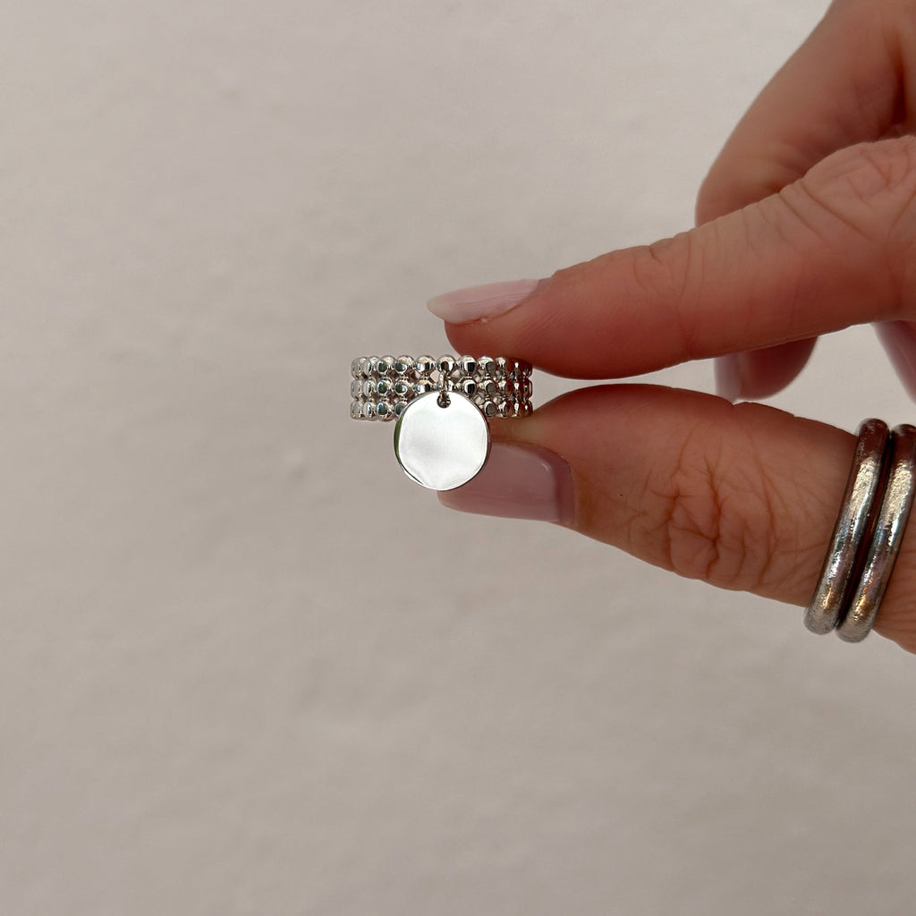 Bague Sabine - argentée