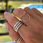 Bague Valentina - argentée