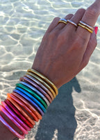 Bague bouddhiste - light gold, champagne, silver