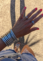 Bague bouddhiste - light gold, champagne, silver