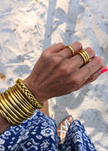Bague bouddhiste - light gold, champagne, silver