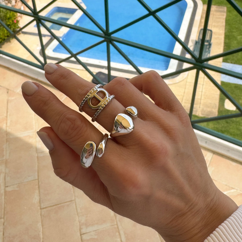 Bague Claudine - argentée