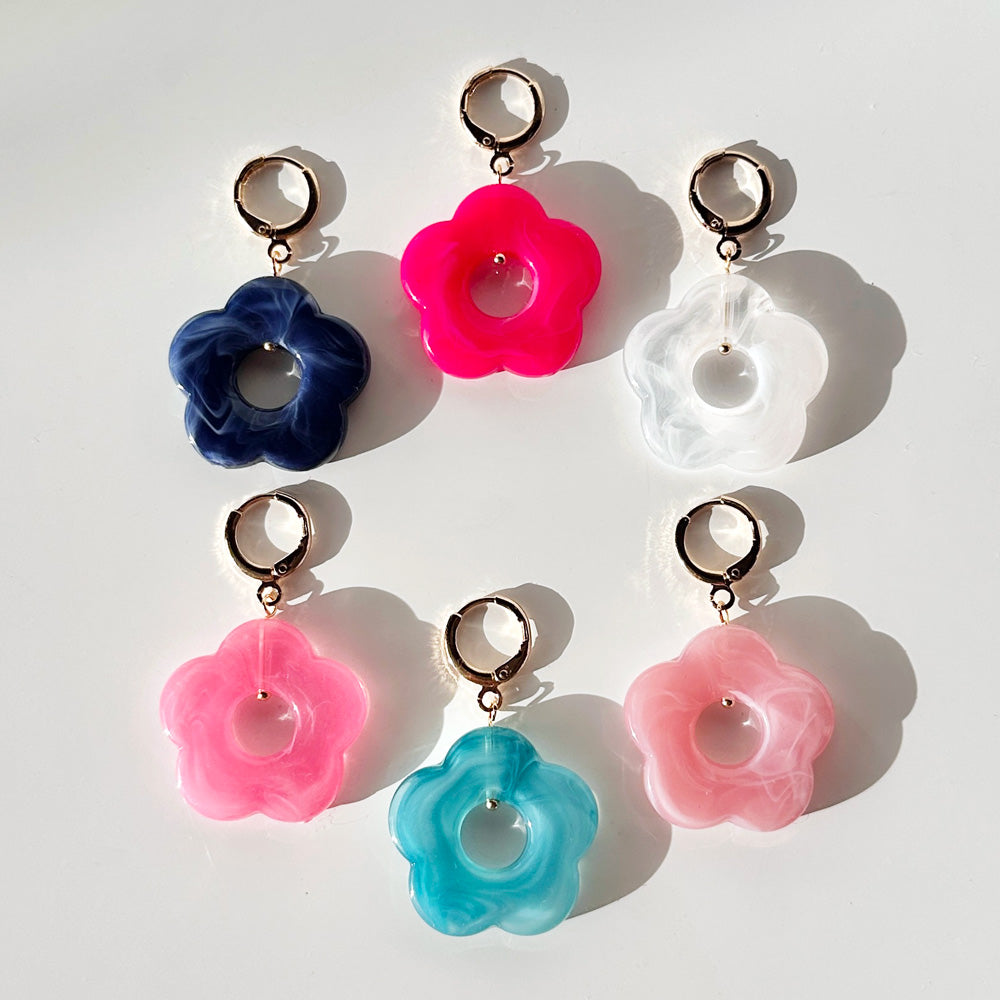Boucles d'oreilles Flowers