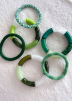 Bracelet népalais #72 (vert)