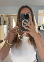 Bracelet de téléphone - Sweet Sugar - Cream (à personnaliser)
