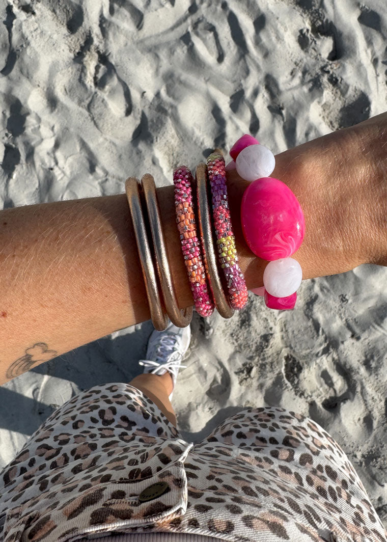 Bracelet Sweet Sugar - Framboise