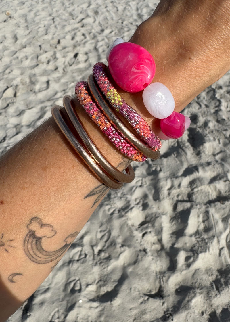 Bracelet Sweet Sugar - Framboise