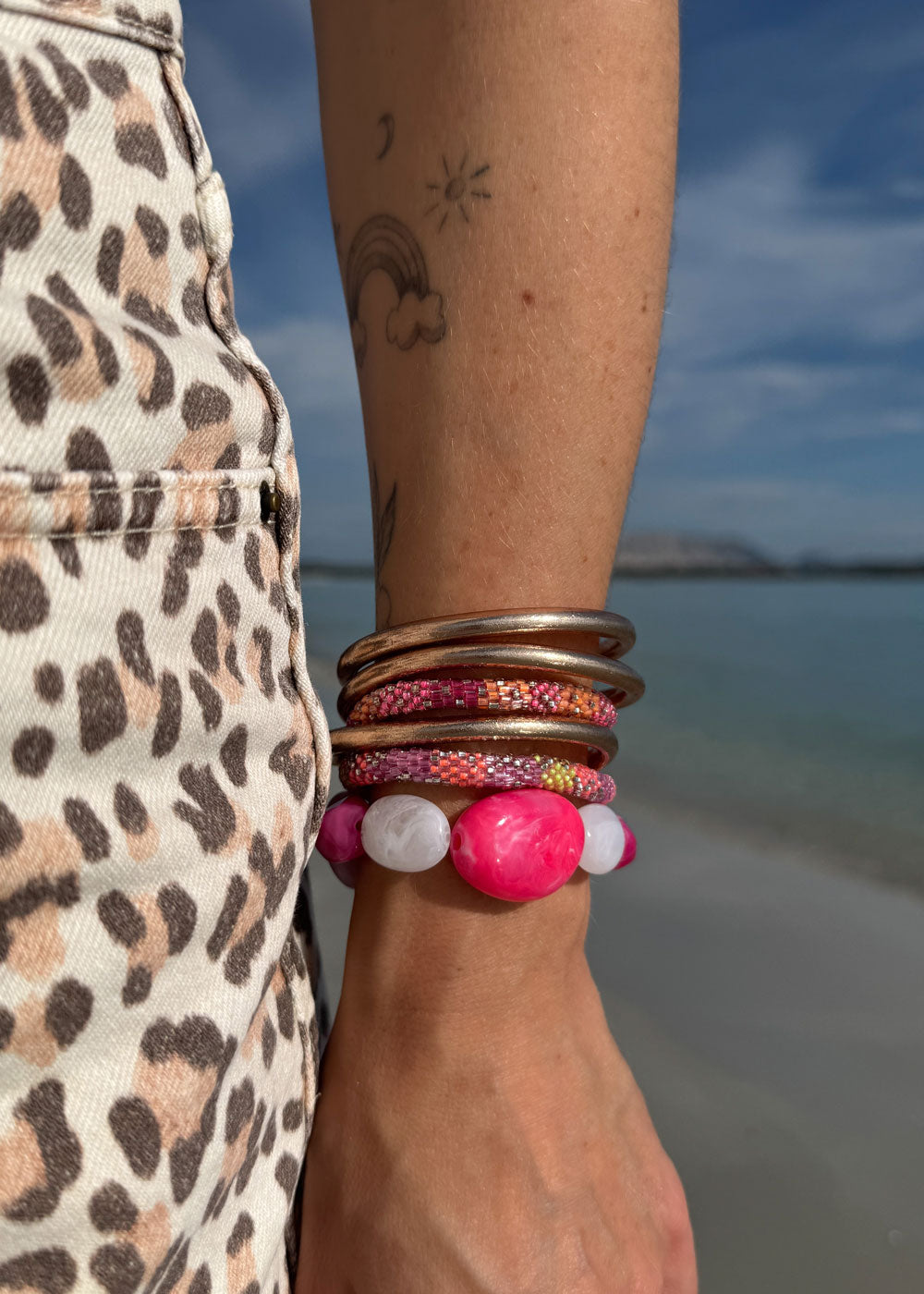 Bracelet Sweet Sugar - Framboise