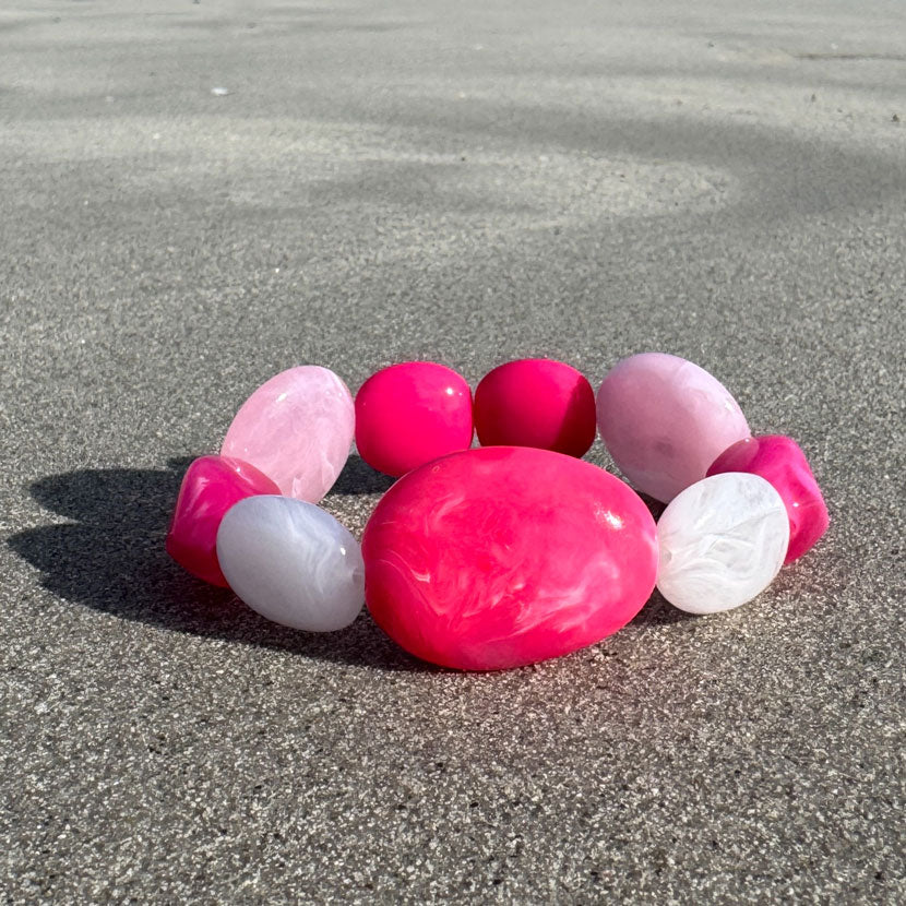 Bracelet Sweet Sugar - Framboise