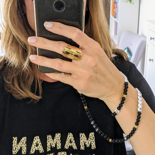 Bracelet de téléphone - Black (à personnaliser)