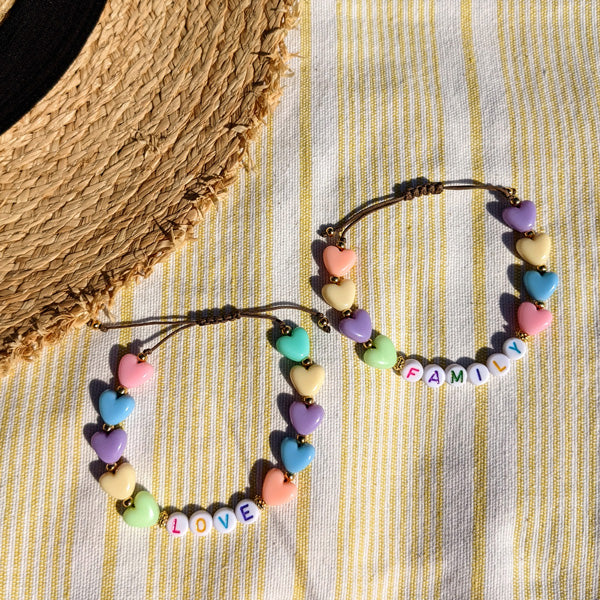 Bracelet Candy Heart (à personnaliser)