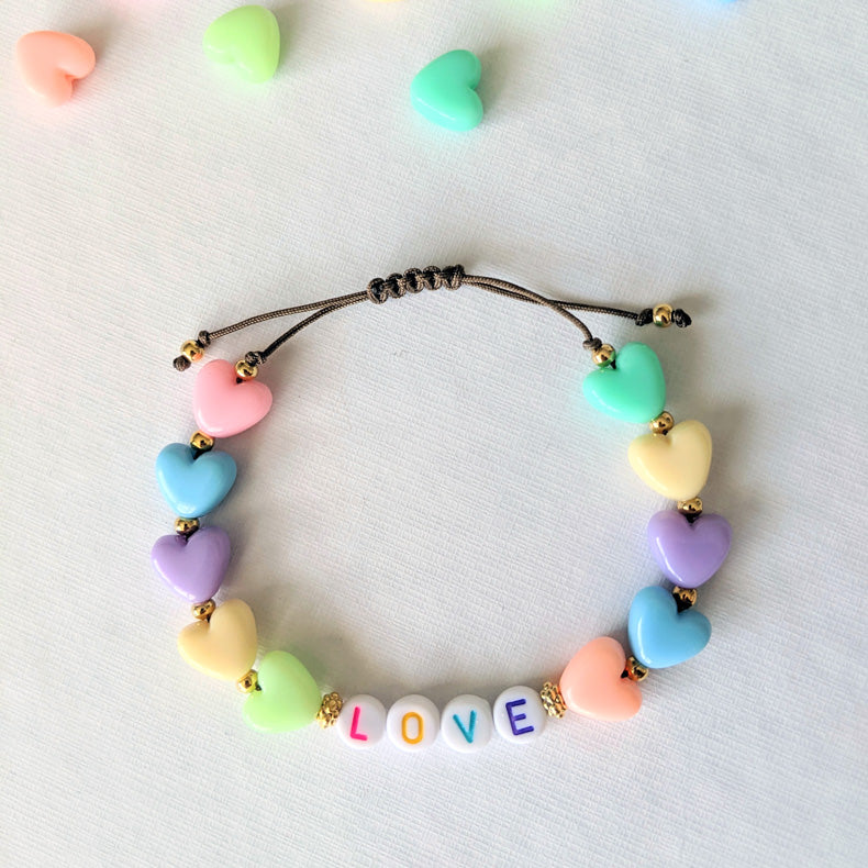 Bracelet Candy Heart (à personnaliser)