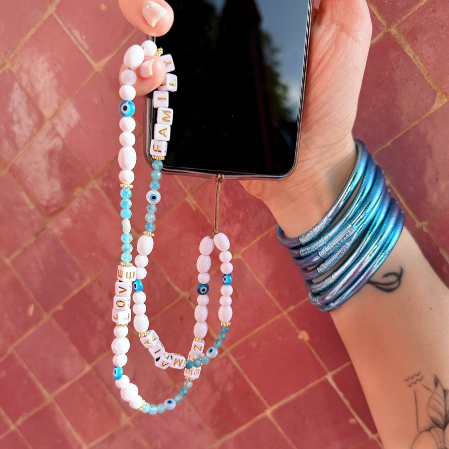 Bracelet de téléphone - Océan (à personnaliser)