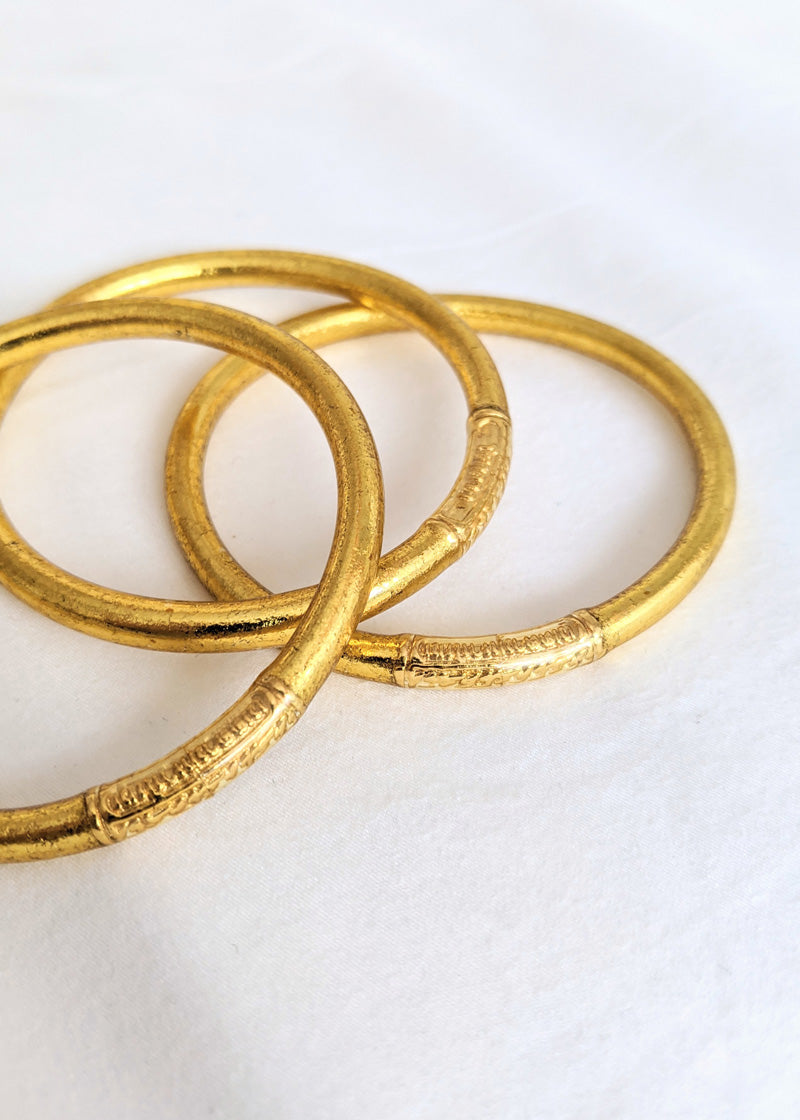 Jonc bouddhiste - gold