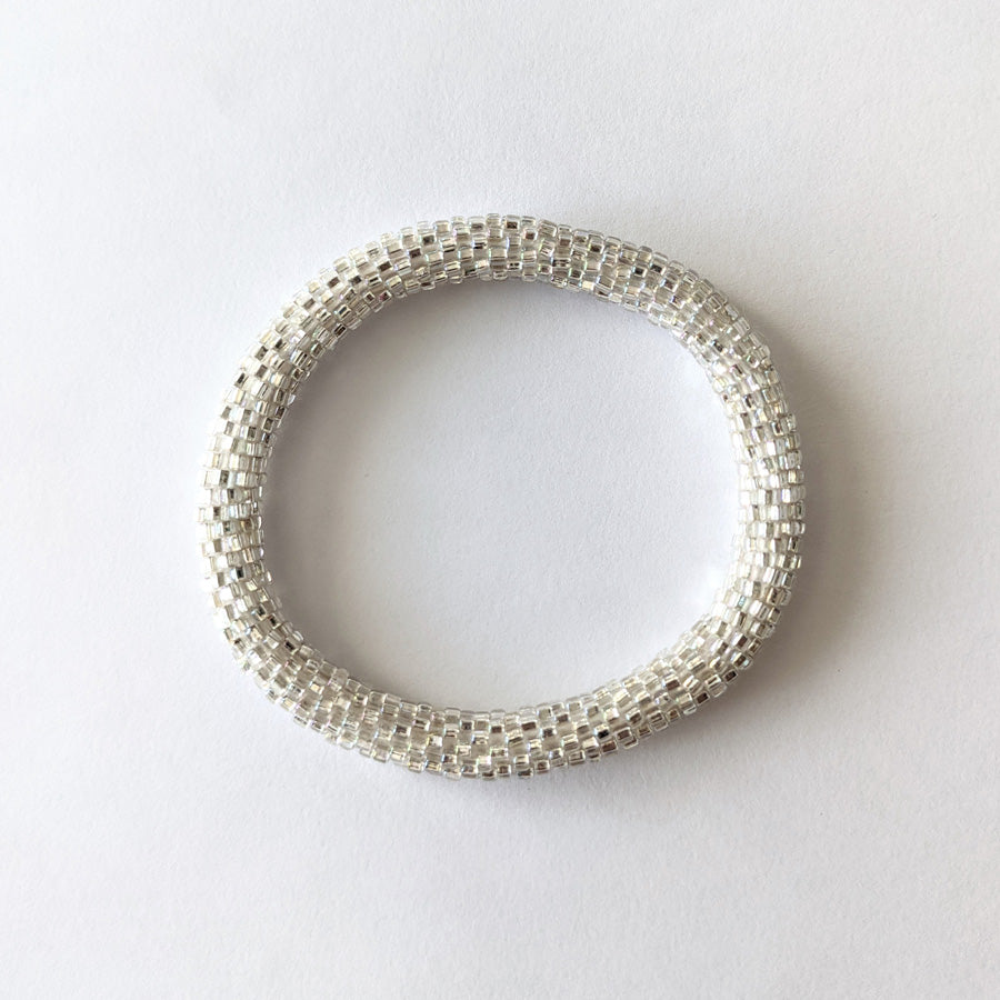 Bracelet népalais #18 (argent)