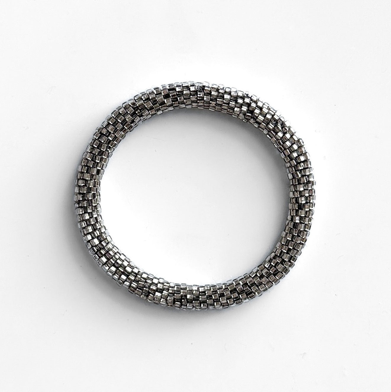 Bracelet népalais #64 (silver)