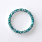 Bracelet népalais #65 (vert eau)