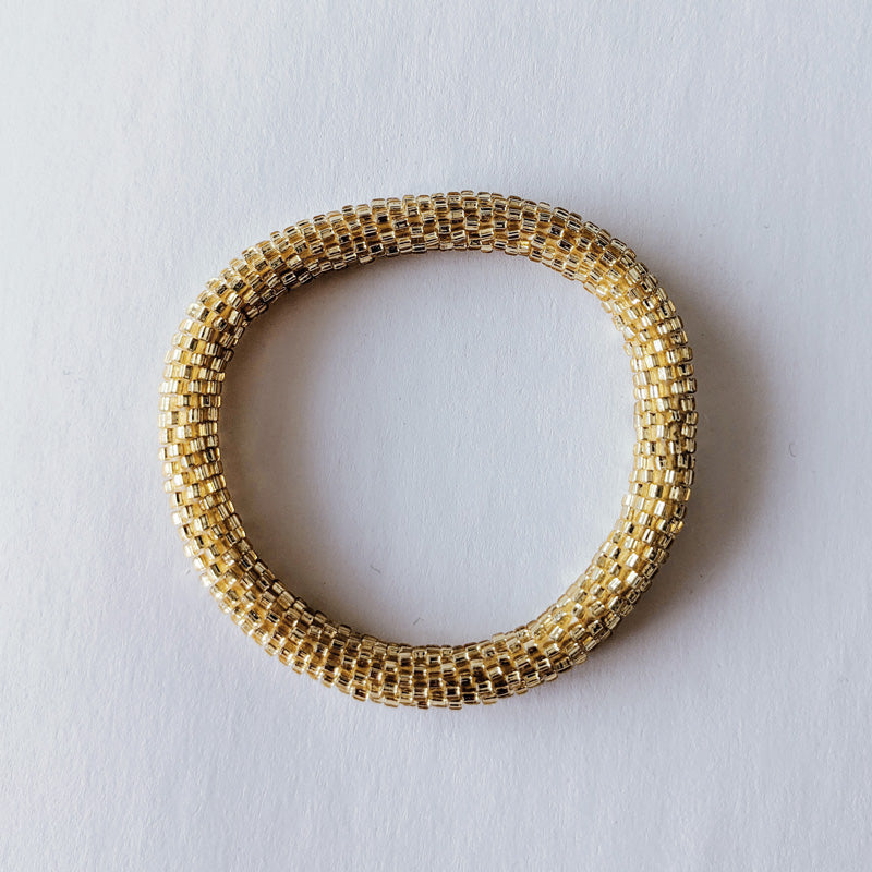 Bracelet népalais #7 (light gold)