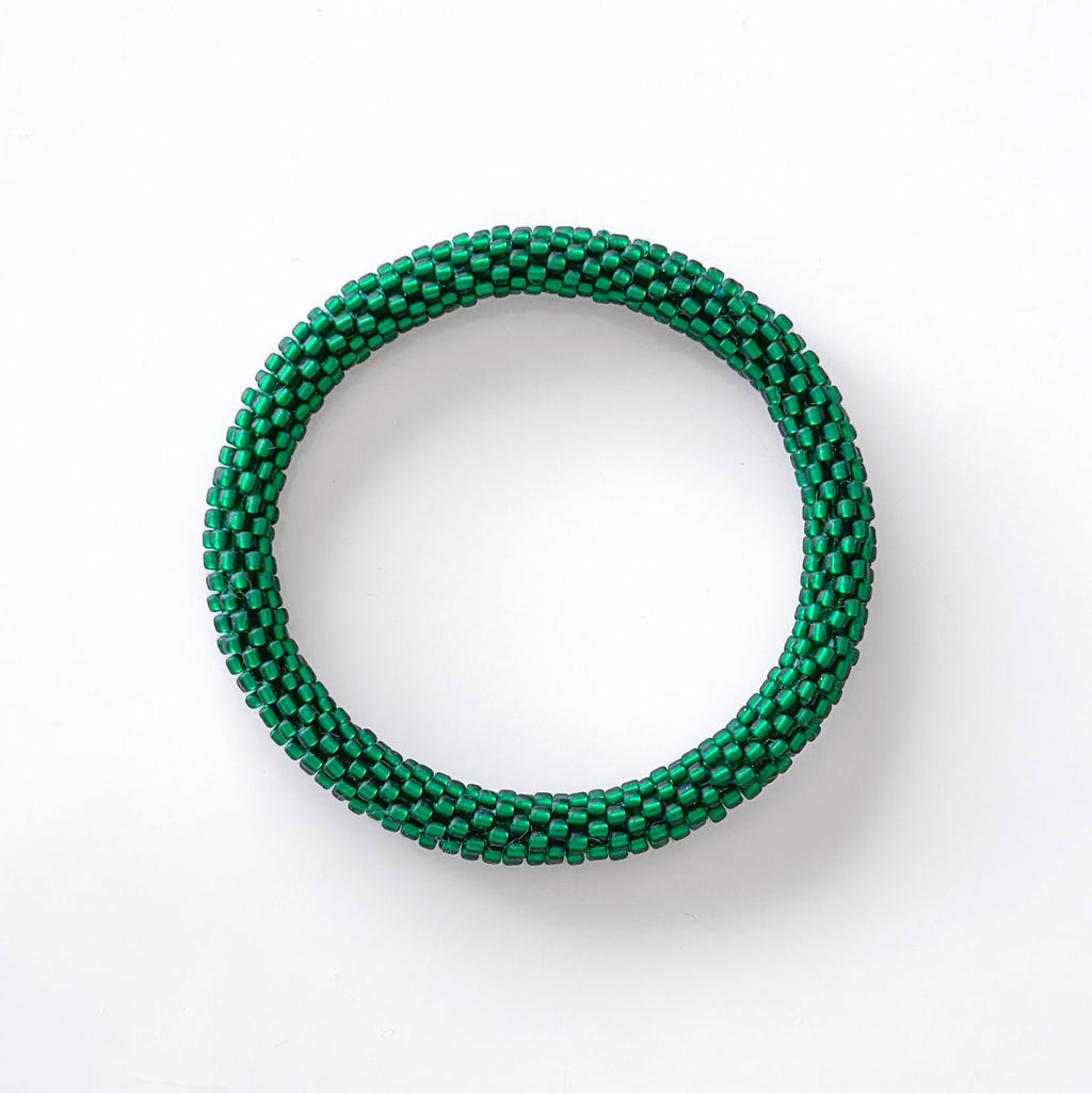 Bracelet népalais #72 (vert)