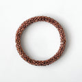 Bracelet népalais #41 (marron glacé)