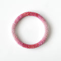 Bracelet népalais #45 (dégradé de rose)
