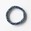 Bracelet népalais #27 (bleu denim)