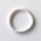 Bracelet népalais #28 (blanc)