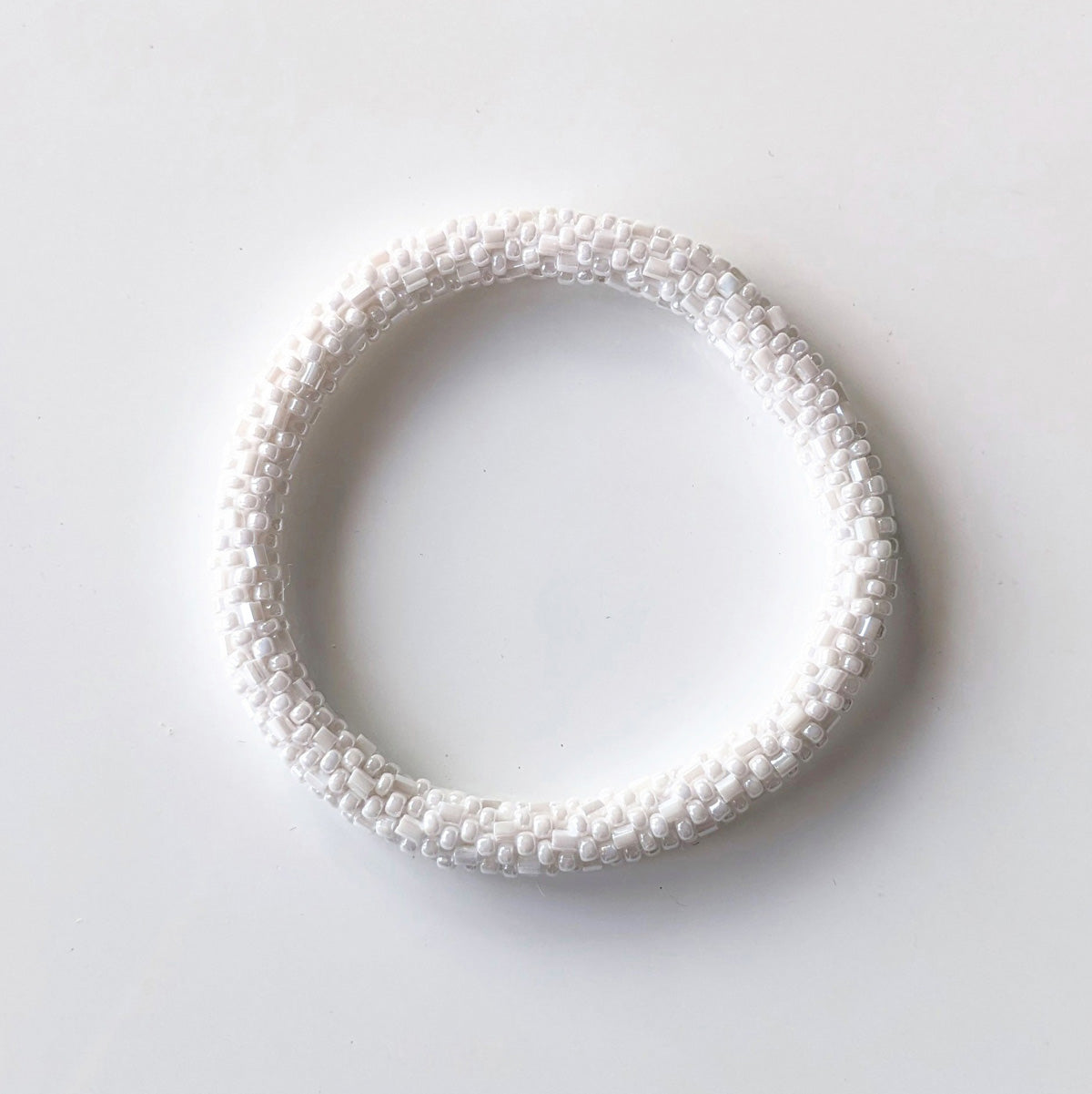 Bracelet népalais #28 (blanc)