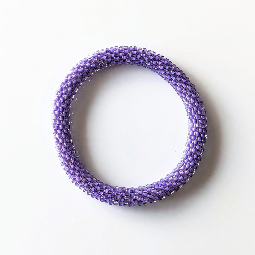 Bracelet népalais #35 (violet)
