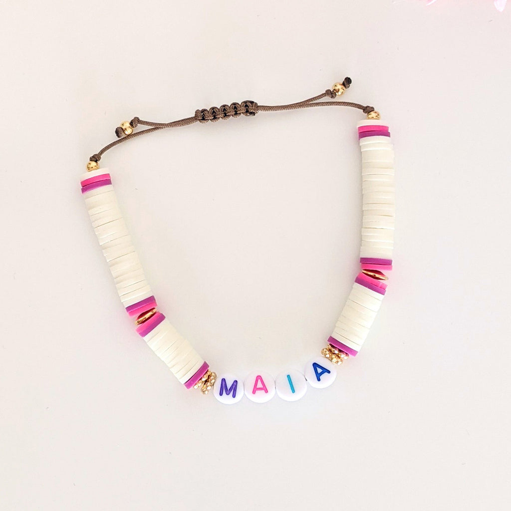 Bracelet Little Words - spring edition (à personnaliser)