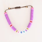 Bracelet Little Words - spring edition (à personnaliser)