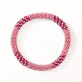 Bracelet népalais #109 rose