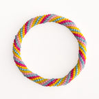 Bracelet népalais #120 (jaune, rouge et bleu)