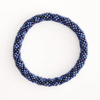Bracelet népalais #122 (bleu)