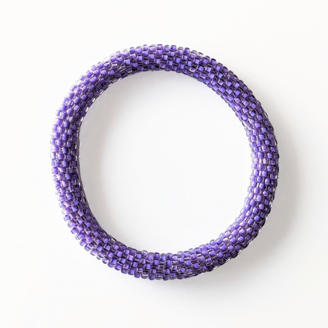 Bracelet népalais #35 (violet)