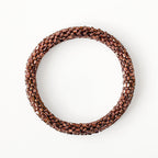 Bracelet népalais #41 (marron glacé)