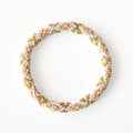 Bracelet népalais #42 (miel et doré)