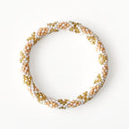 Bracelet népalais #42 (miel et doré)
