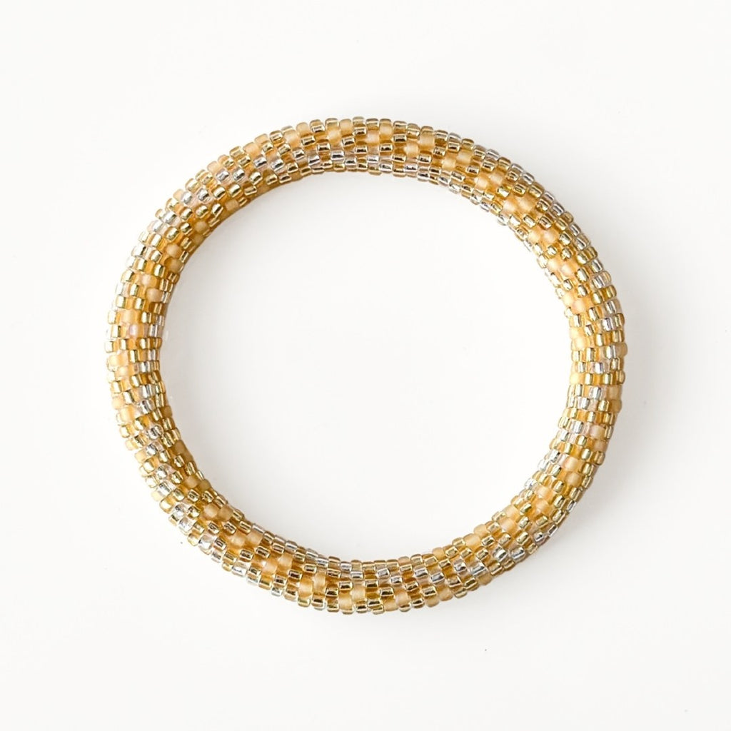 Bracelet népalais #43 (miel)