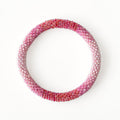 Bracelet népalais #45 (dégradé de rose)
