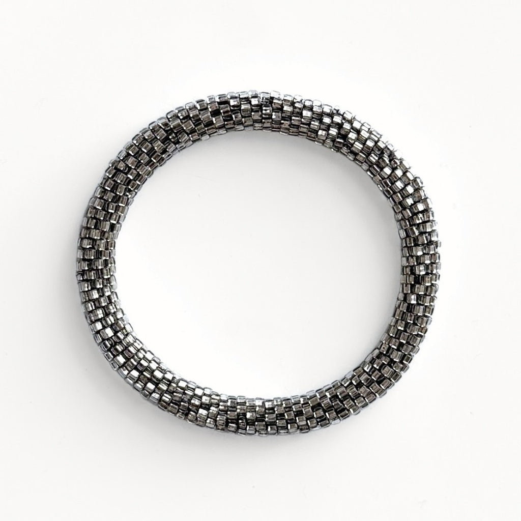 Bracelet népalais #64 (silver)