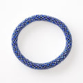 Bracelet népalais #66 (bleu violet)