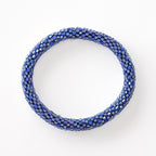 Bracelet népalais #66 (bleu violet)