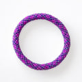 Bracelet népalais #67 (rose violet)