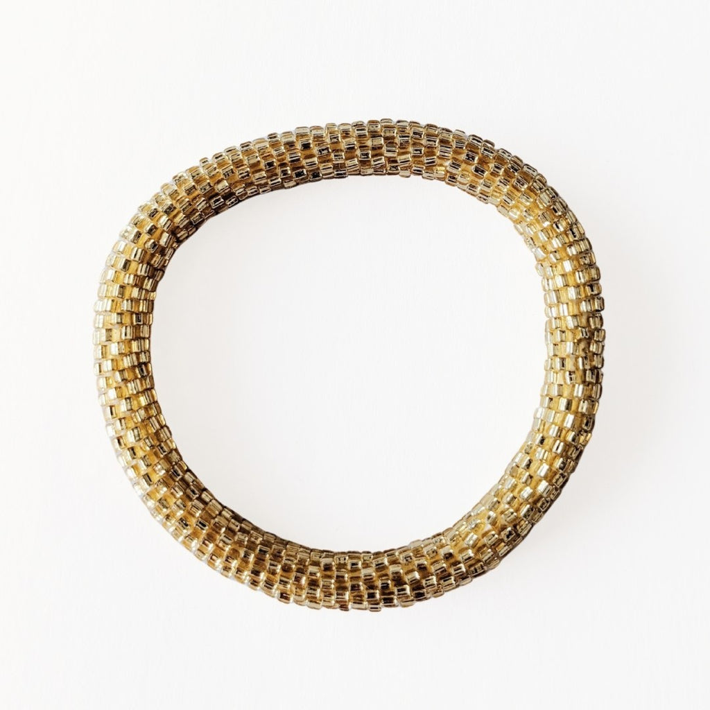 Bracelet népalais #7 (light gold)