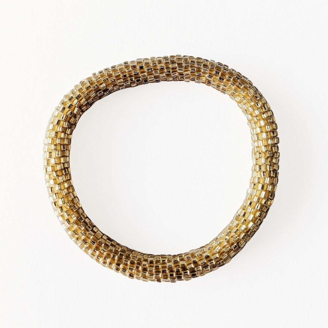 Bracelet népalais #7 (light gold)