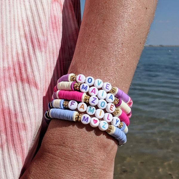Bracelet Little Words - spring edition (à personnaliser)